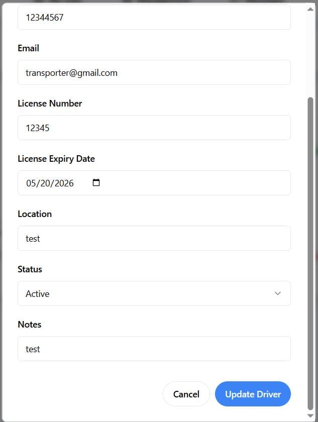 Logistics Platform screenshot 37
