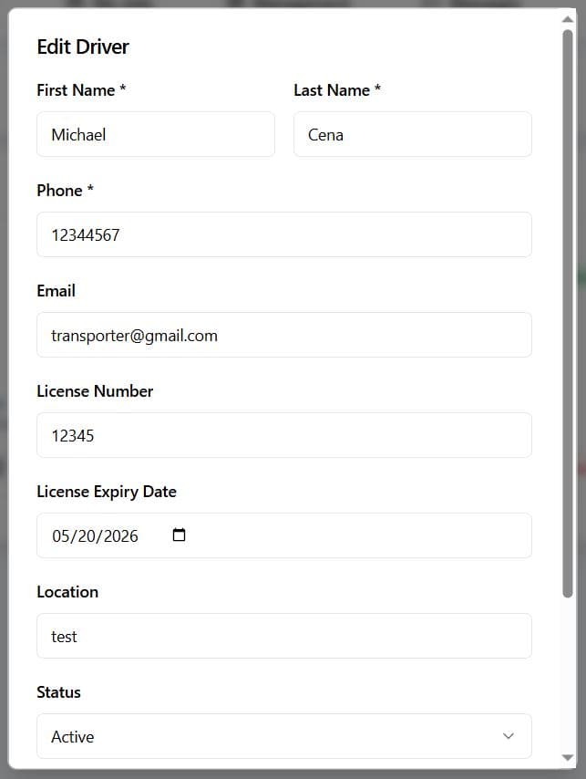 Logistics Platform screenshot 36