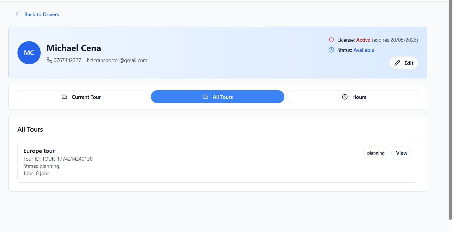 Logistics Platform screenshot 34