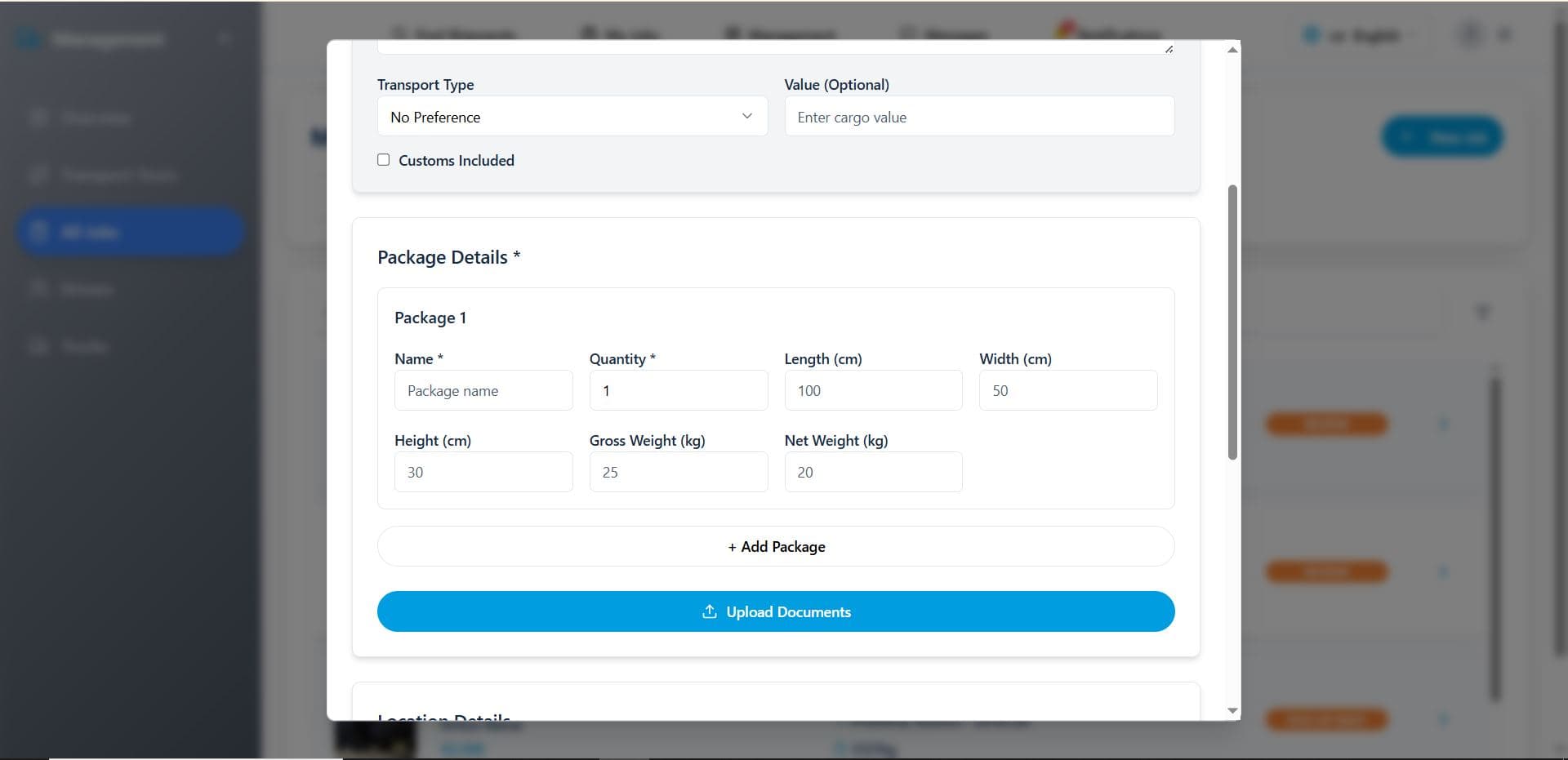 Logistics Platform screenshot 24