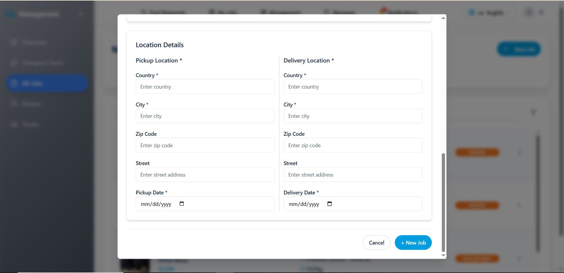 Logistics Platform screenshot 25
