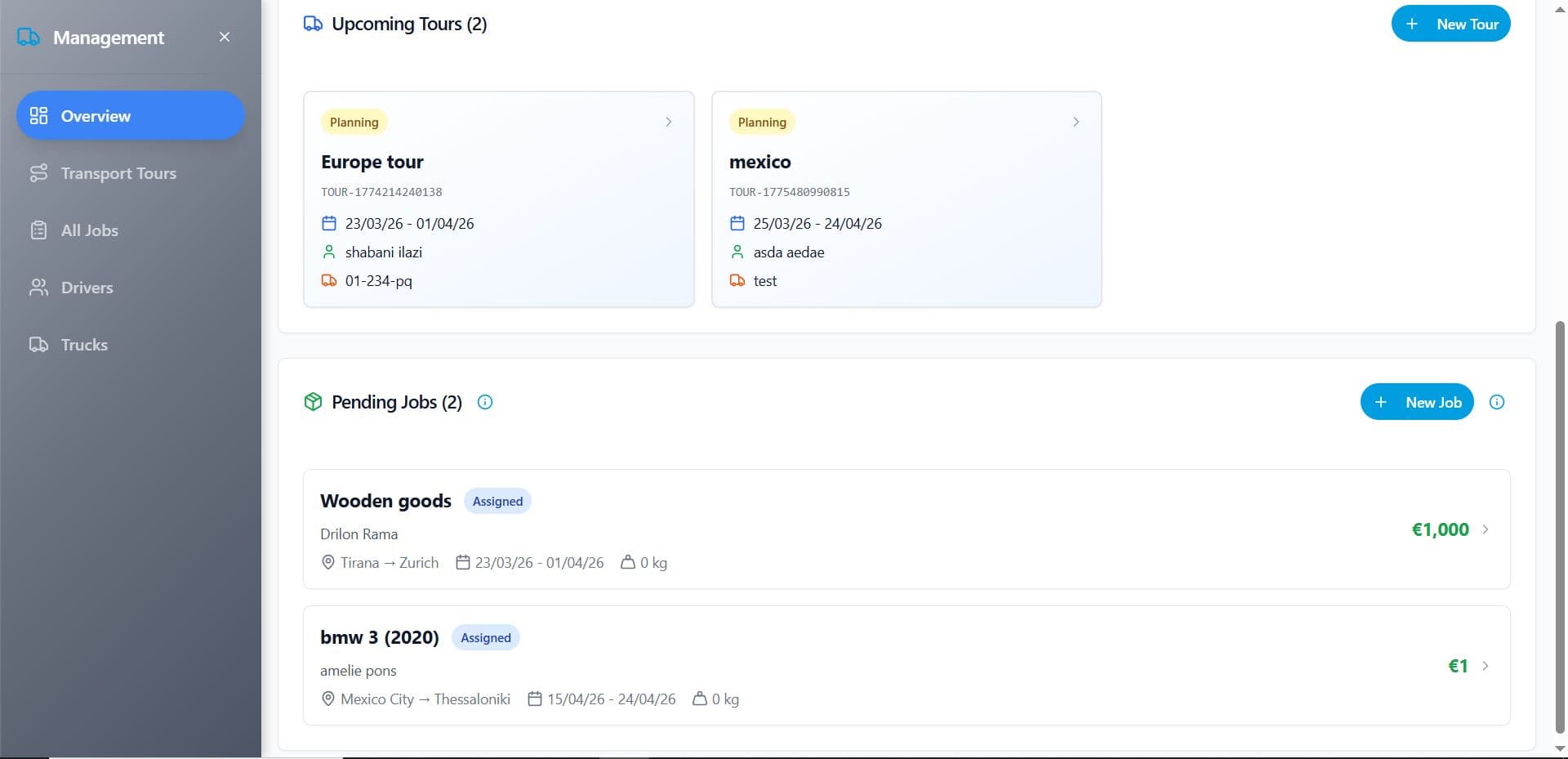 Logistics Platform screenshot 21