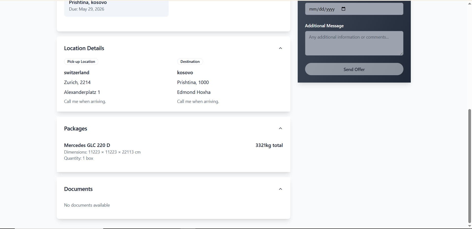 Logistics Platform screenshot 27