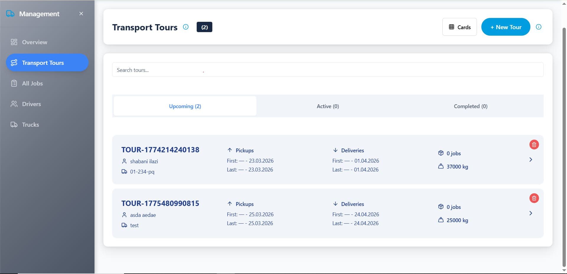 Logistics Platform screenshot 28
