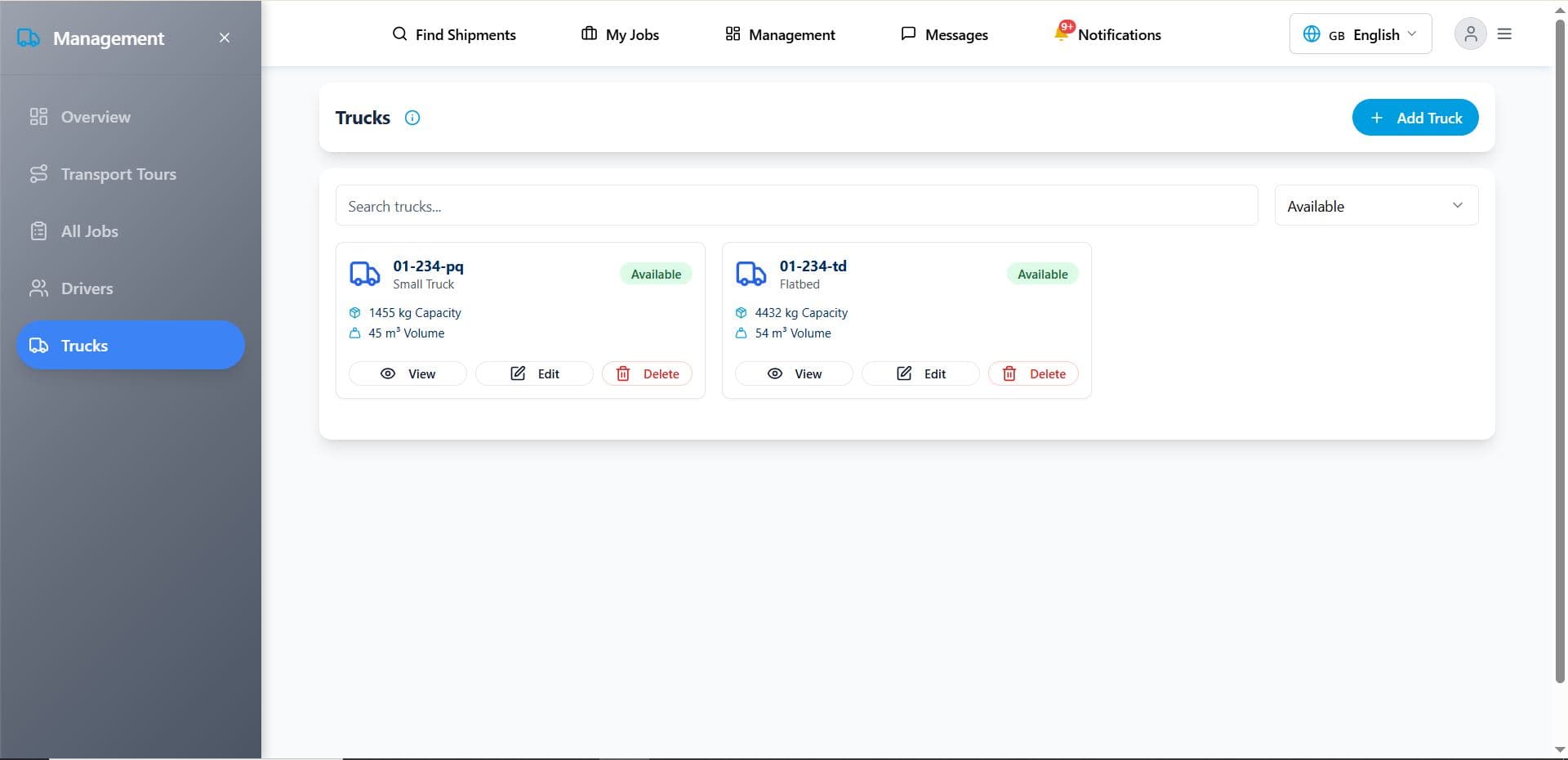 Logistics Platform screenshot 31
